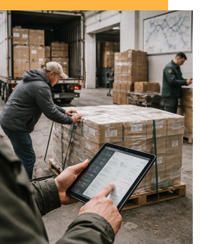 Международные перевозки через третьи страны от 12432 руб