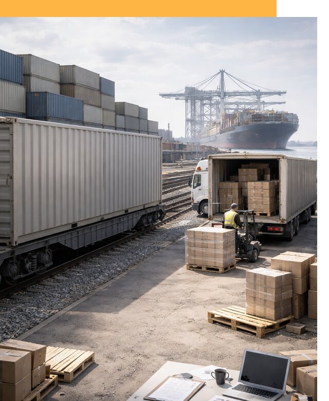 Мультимодальные перевозки грузов по миру от 46620 руб