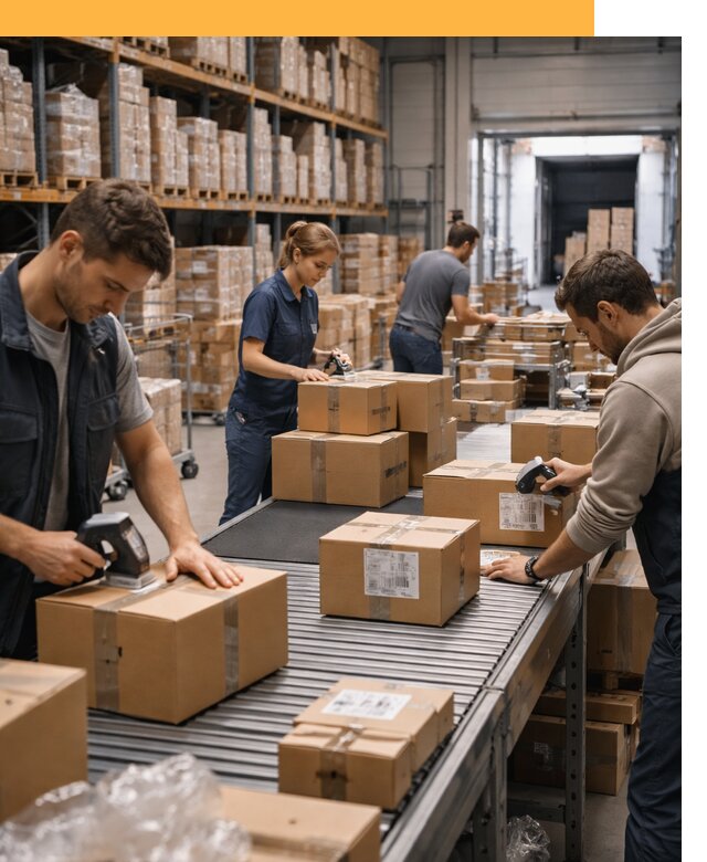 Доставка товаров для маркетплейсов от двери до склада от 7770