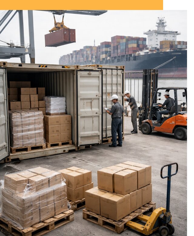 Контейнерные перевозки из Китая под ключ от 124320 руб/контейнер