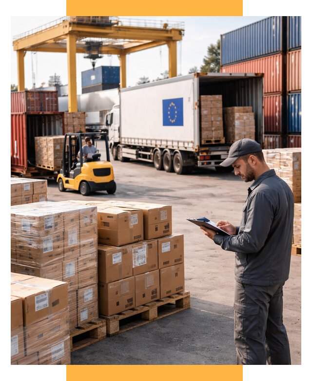 Доставка грузов из Европы от 12432 р., логистика СетСервис-Нжт