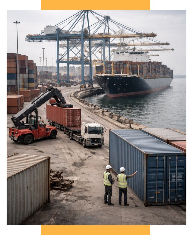 Морские перевозки из Европы от 62160 р. за контейнер | СетСервис-Нжт