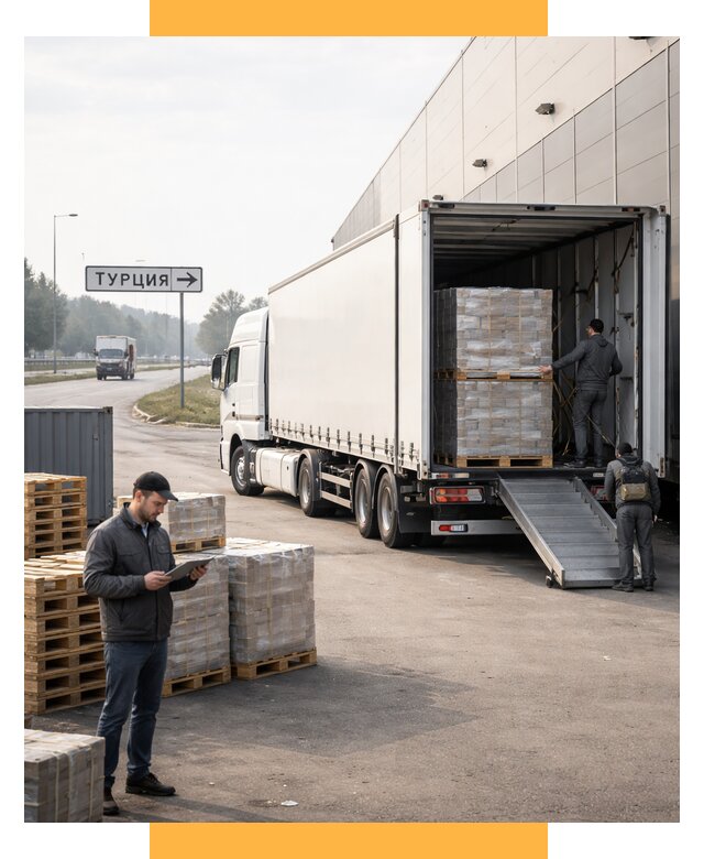 Автоперевозки и доставка фурой из Турции от 124320 р. | СетСервис-Нжт
