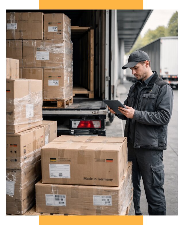 Доставка грузов из Германии от 46620 р. быстро - СетСервис-Нжт