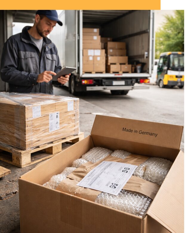 Доставка грузов из Германии от 46620 руб с таможенным оформлением