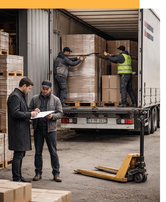 Автоперевозки из Латвии — международная доставка от 77700