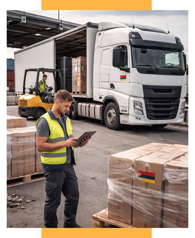 Автоперевозки из Армении от 98420 р. — услуги СетСервис-Нжт