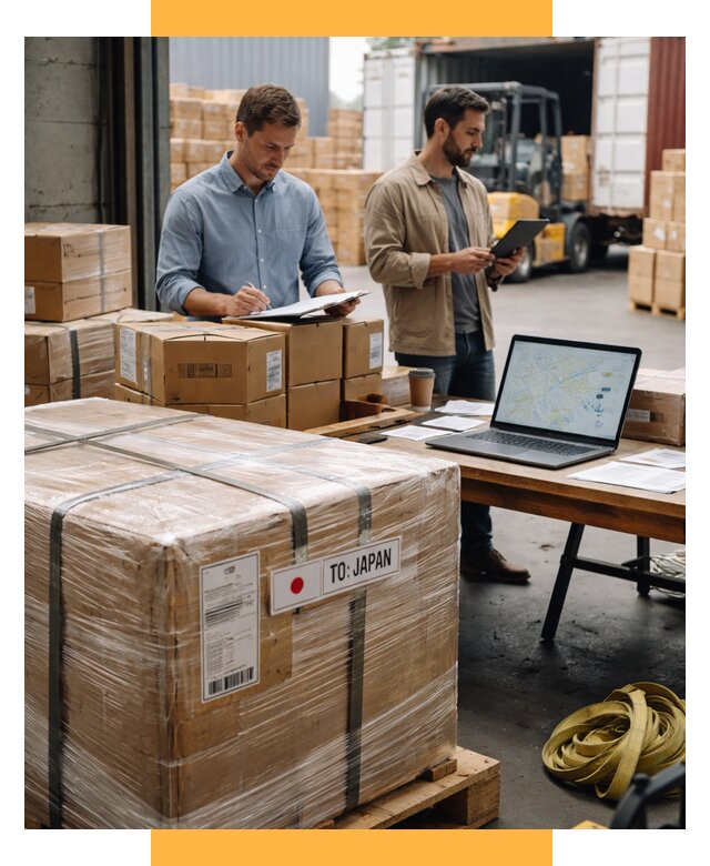 Доставка грузов в Японию от 25900 р., логистика СетСервис-Нжт