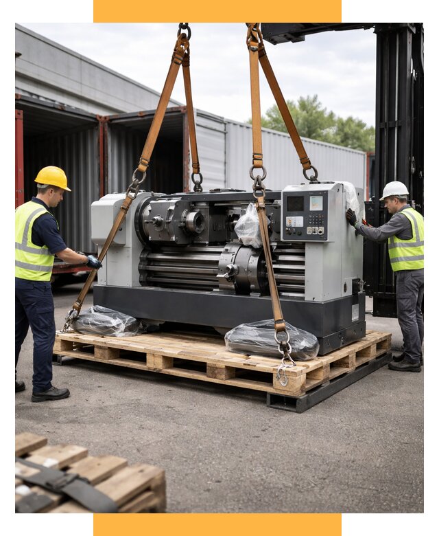 Перевозка станков и таможня от 62160 р. | СетСервис-Нжт логистика