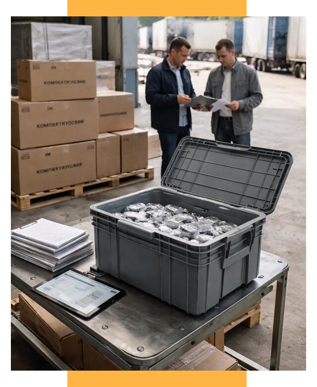 Перевозка комплектующих из Китая от 6734 р. | СетСервис-Нжт