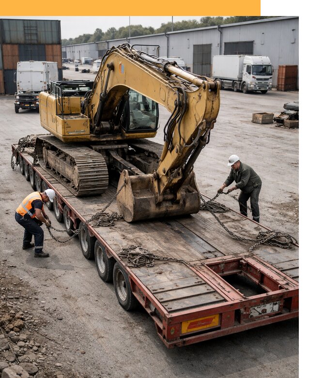 Перевозка спецтехники по России и миру от 46620 руб