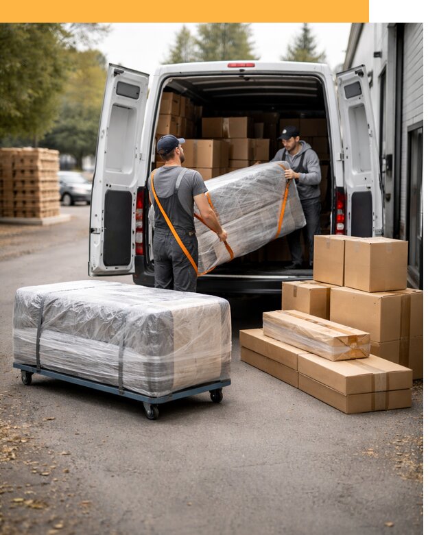 Перевозка мебели по России и за рубеж с таможней от 7770