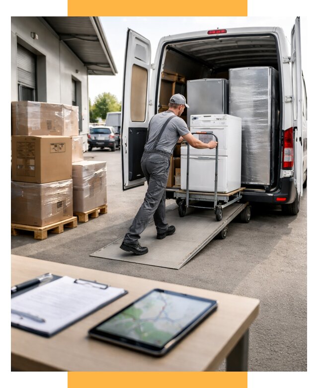 Перевозка бытовой техники от 6734 р. - логистика СетСервис-Нжт