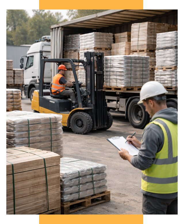 Перевозка строительных материалов от 5698 р. | СетСервис-Нжт