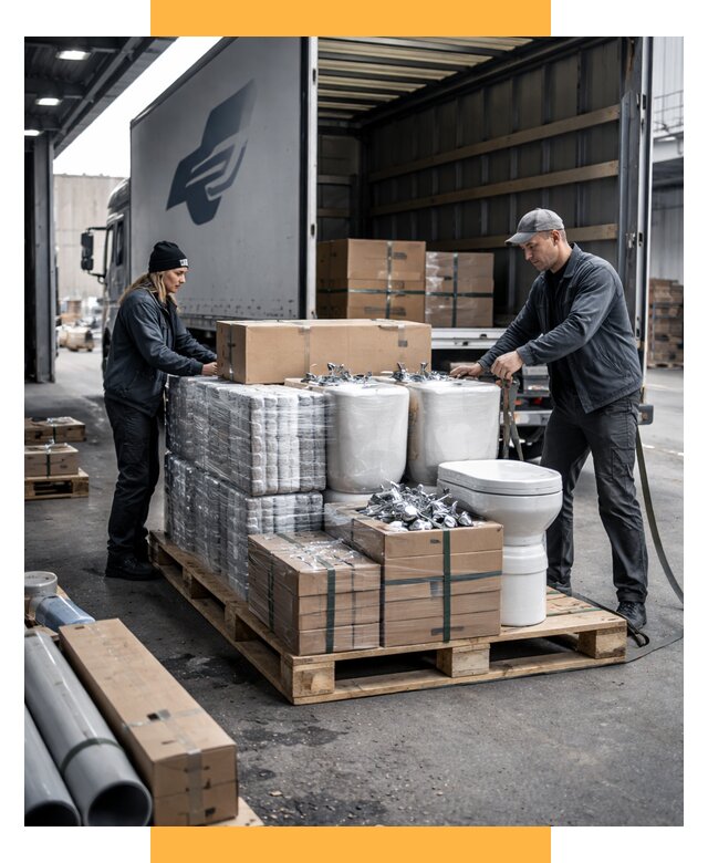 Перевозка сантехники под ключ от 1865 р. | СетСервис-Нжт