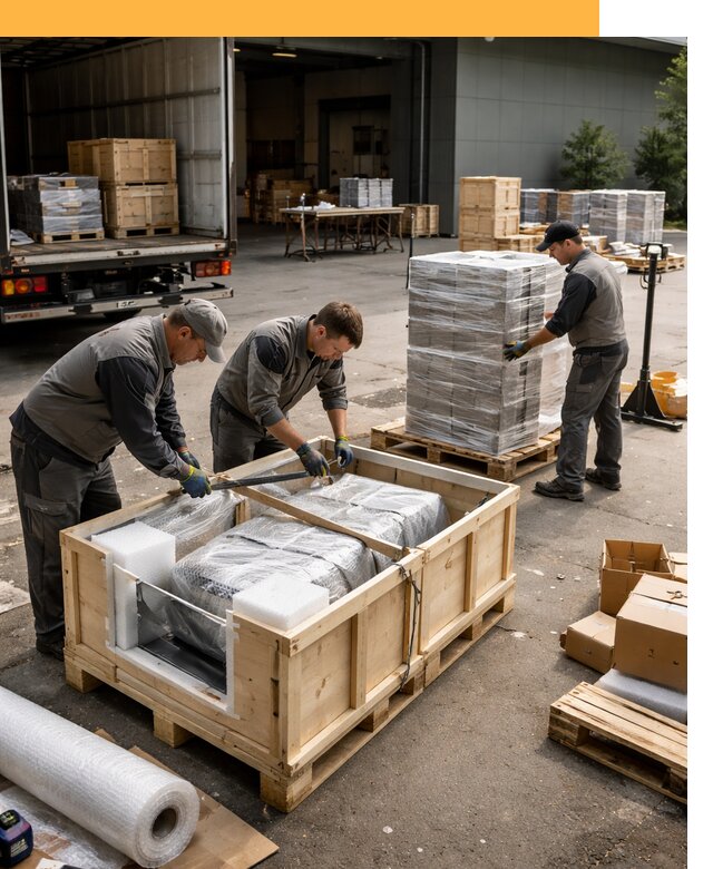 Перевозка выставочных грузов по миру от 25900 руб за м2 с таможней