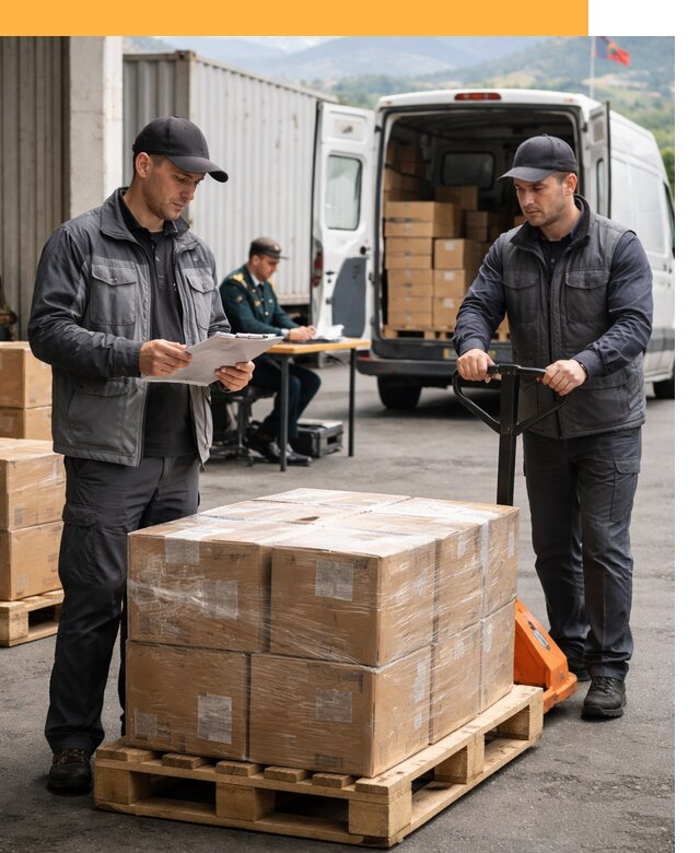 Доставка грузов через Армению, быстрая таможенная очистка от 25900