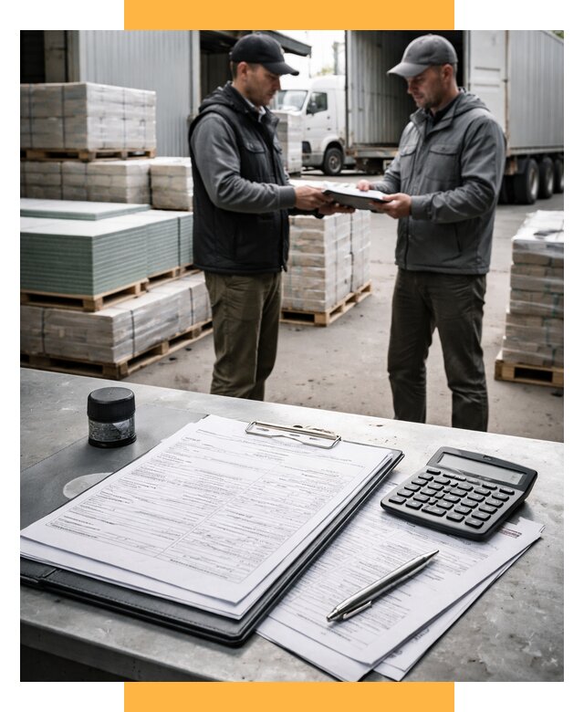 Таможенное оформление стройматериалов от 8806 р. | СетСервис-Нжт